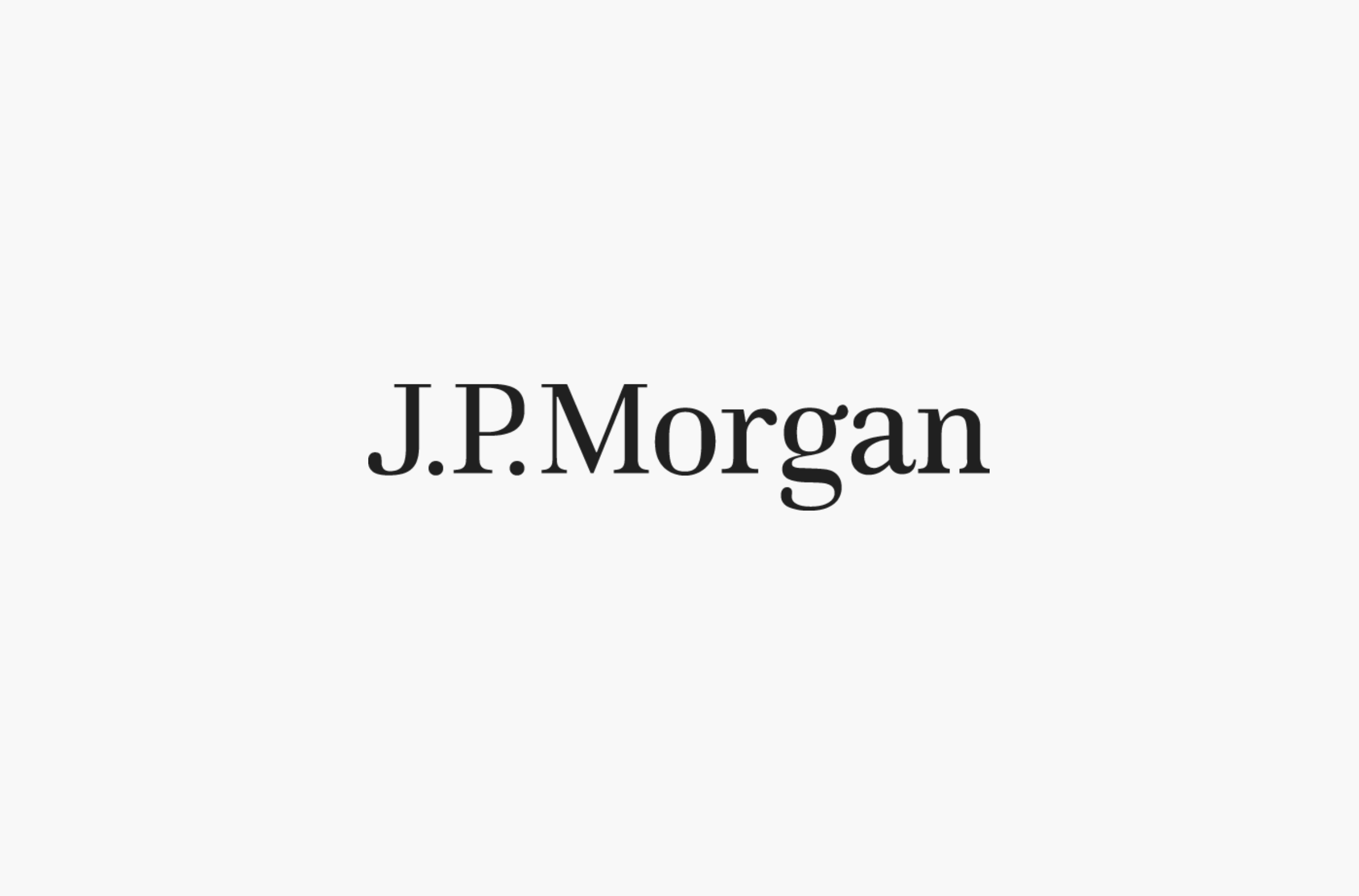 J.P. Morgan mark